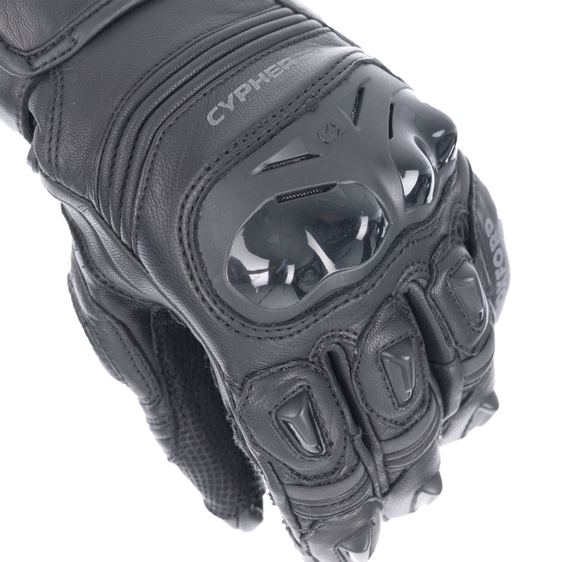 Kratke motoristične rokavice Oxford Cypher 1.0 črne