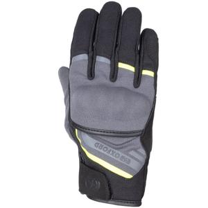 Moto rokavice Oxford Dakar 1.0 sivo-rumene
