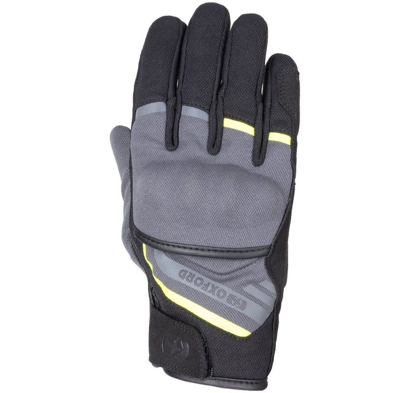 Moto rokavice Oxford Dakar 1.0 sivo-rumene