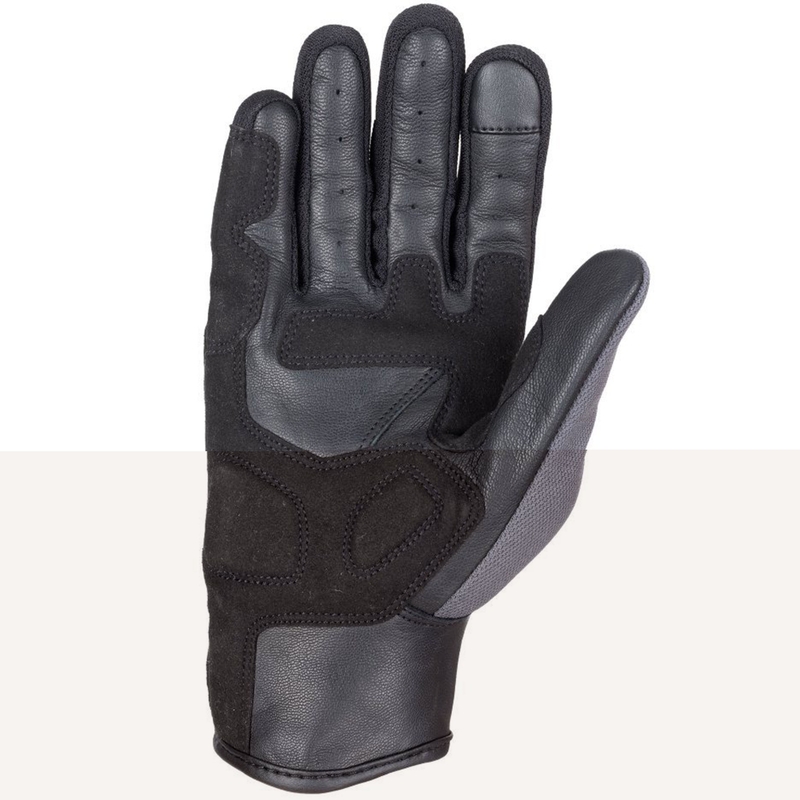 Moto rokavice Oxford Dakar 1.0 sivo-rumene