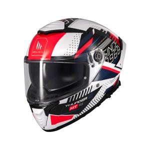 Integralna motoristična čelada MT Thunder 4 SV Luminence blue