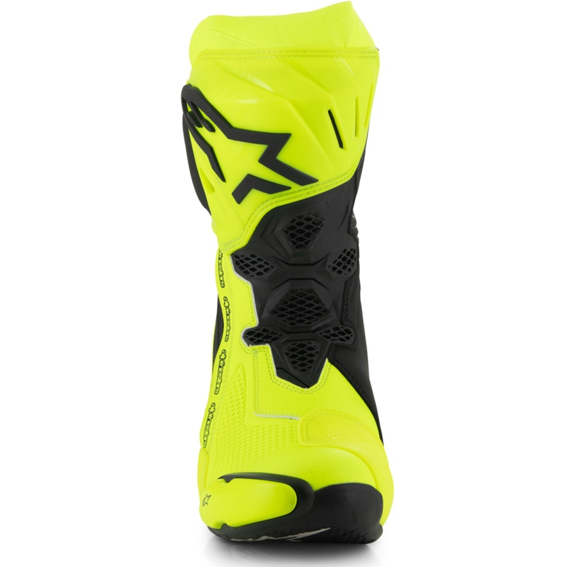 Moto škornji Alpinestars Supertech R fluo rumeno-črni
