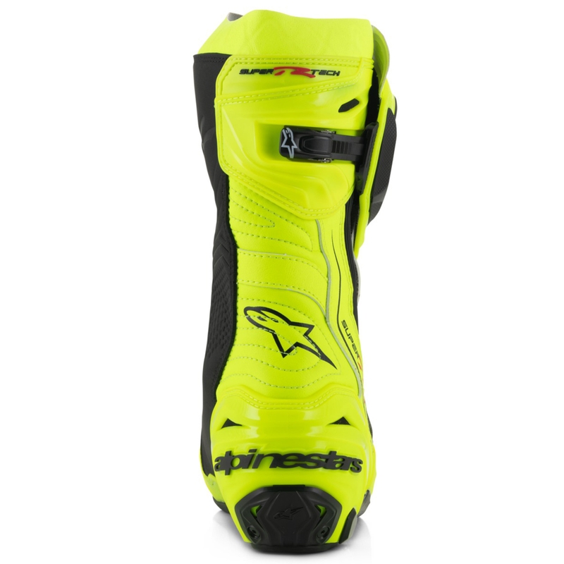 Moto škornji Alpinestars Supertech R fluo rumeno-črni