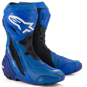 Moto škornji Alpinestars Supertech R Vented modro-črni