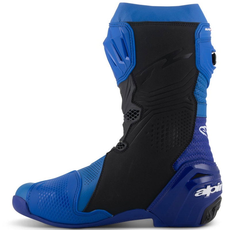 Moto škornji Alpinestars Supertech R Vented modro-črni