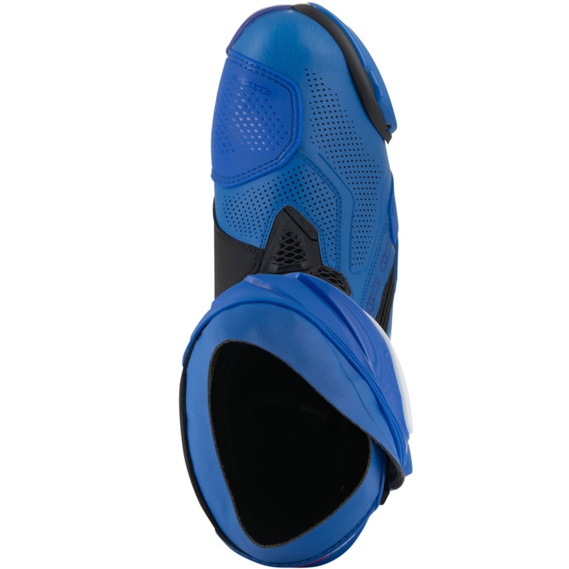Moto škornji Alpinestars Supertech R Vented modro-črni