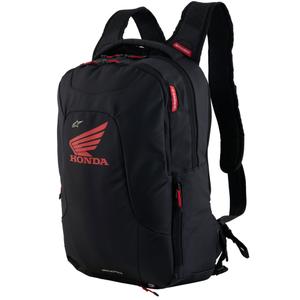 Moto nahrbtnik Alpinestars City Hunter V2 Honda kolekcija črno-rdeč 22 l