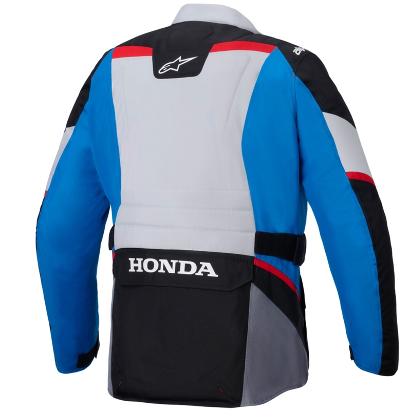 Alpinestars ST-1 Vodoodporna motoristična jakna Honda kolekcija sivo-modro-črno-rdeča