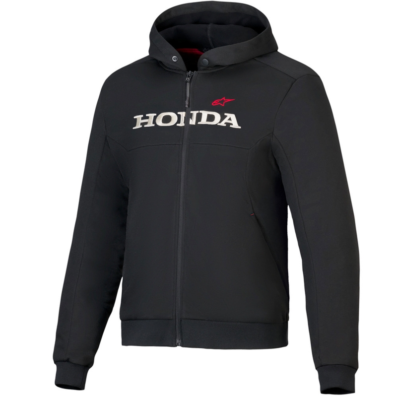 Alpinestars Chrome V3 Sport jopa s kapuco Honda kolekcija črno-bež-rdeča