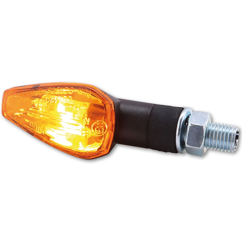 Smerniki za motor Highsider Smart Peak kratki črni