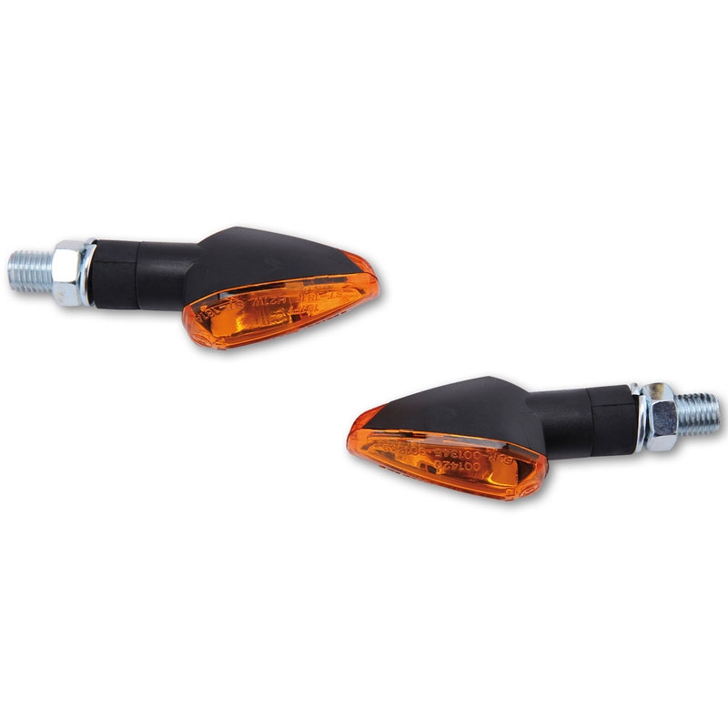 Smerniki za motor Highsider Smart Peak kratki črni