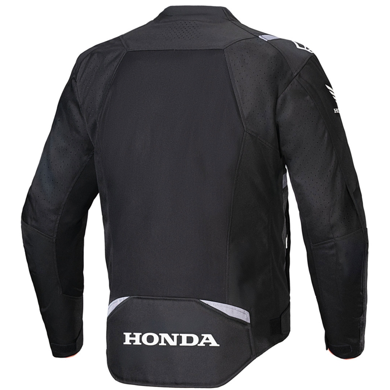 Moto jakna Alpinestars T-SPS Air V2 Honda Collection črno-sivo-bela