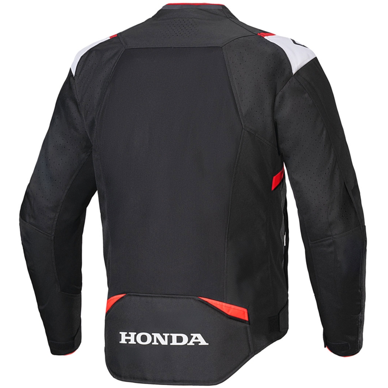 Moto jakna Alpinestars T-SPS Air V2 Honda Collection črno-belo-rdeča