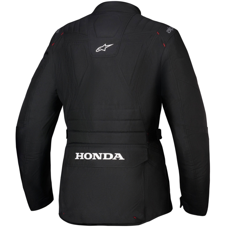 Alpinestars Stella ST-1 Vodoodporna ženska motoristična jakna Honda kolekcija črno-rdeča