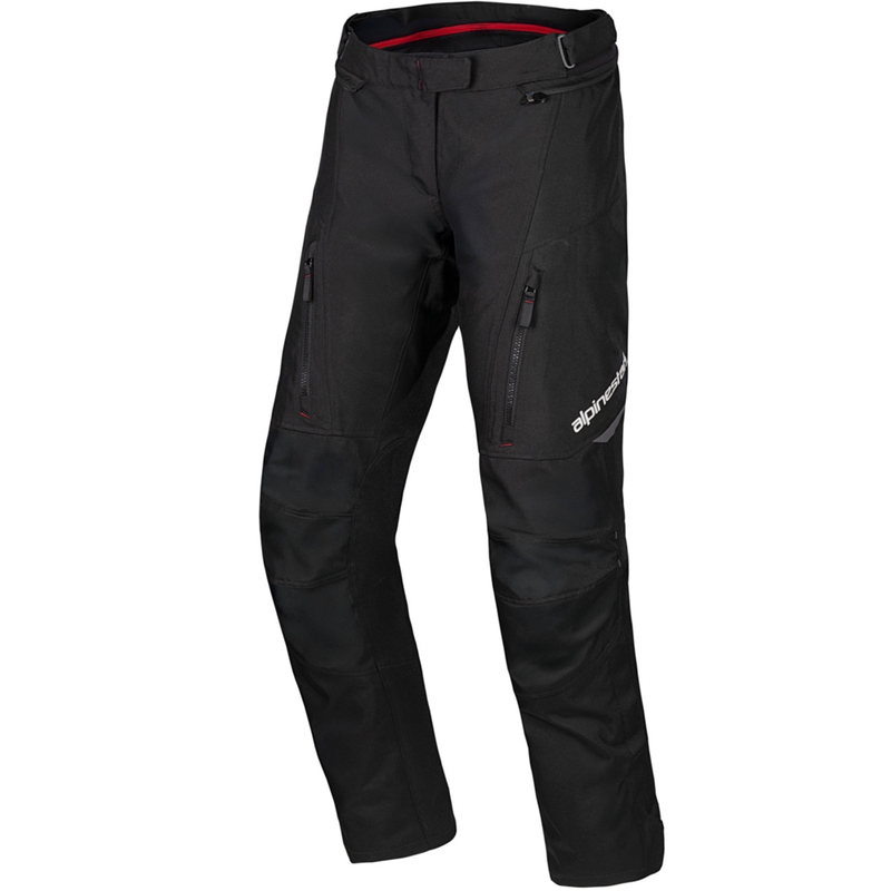 Alpinestars ST-1 Vodoodporne motoristične hlače Honda kolekcija črno-rdeče