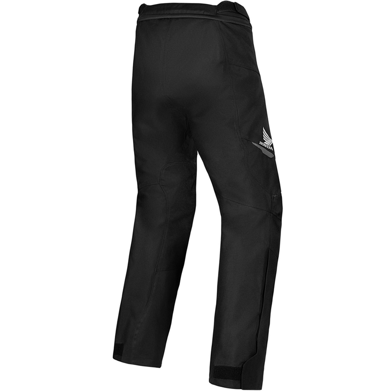 Alpinestars ST-1 Vodoodporne motoristične hlače Honda kolekcija črno-rdeče
