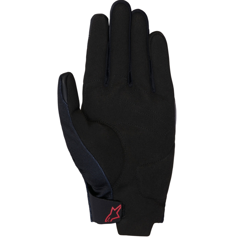 Moto rokavice Alpinestars Reef V2 Honda Collection črno-rdeče-sive
