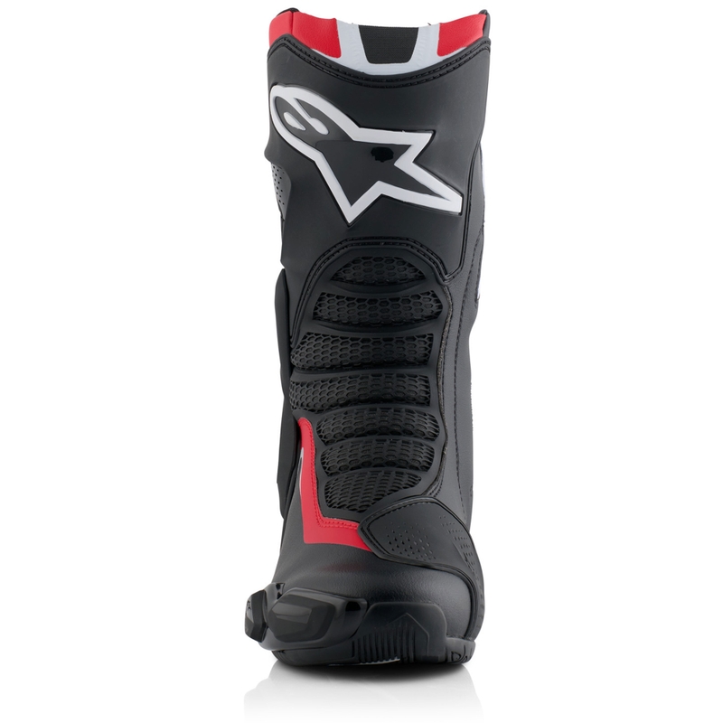 Moto škornji Alpinestars SMX-6 V3 Honda Collection črno-rdeče-beli