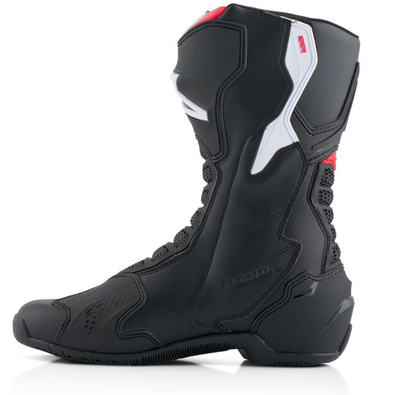 Moto škornji Alpinestars SMX-6 V3 Honda Collection črno-rdeče-beli