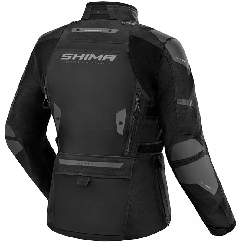 Ženska motoristična jakna Shima Dune black