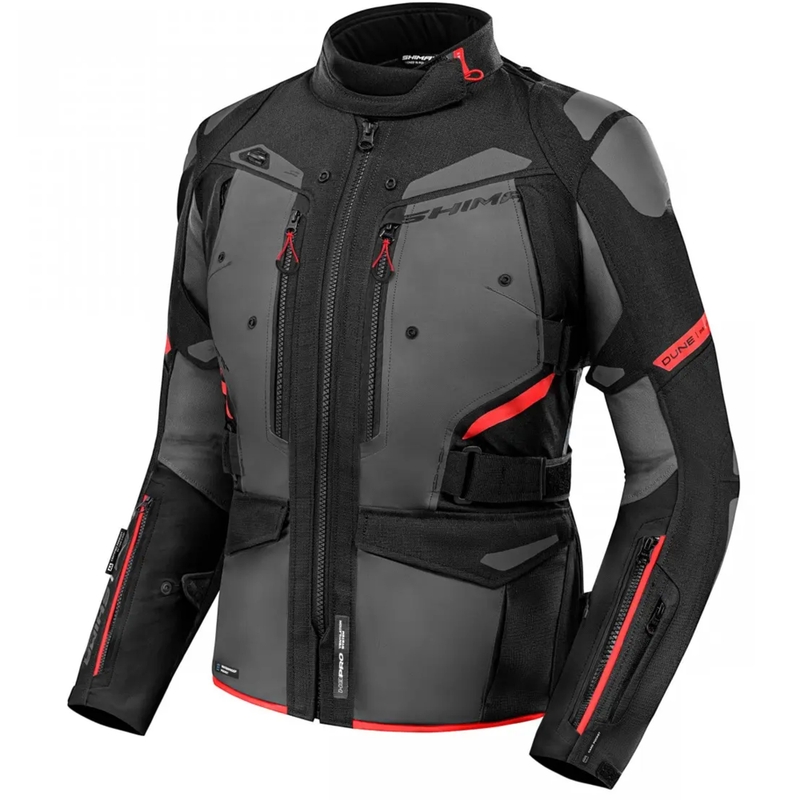 Ženska motoristična jakna Shima Dune red