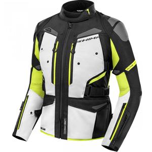 Ženska motoristična jakna Shima Dune fluo rumena