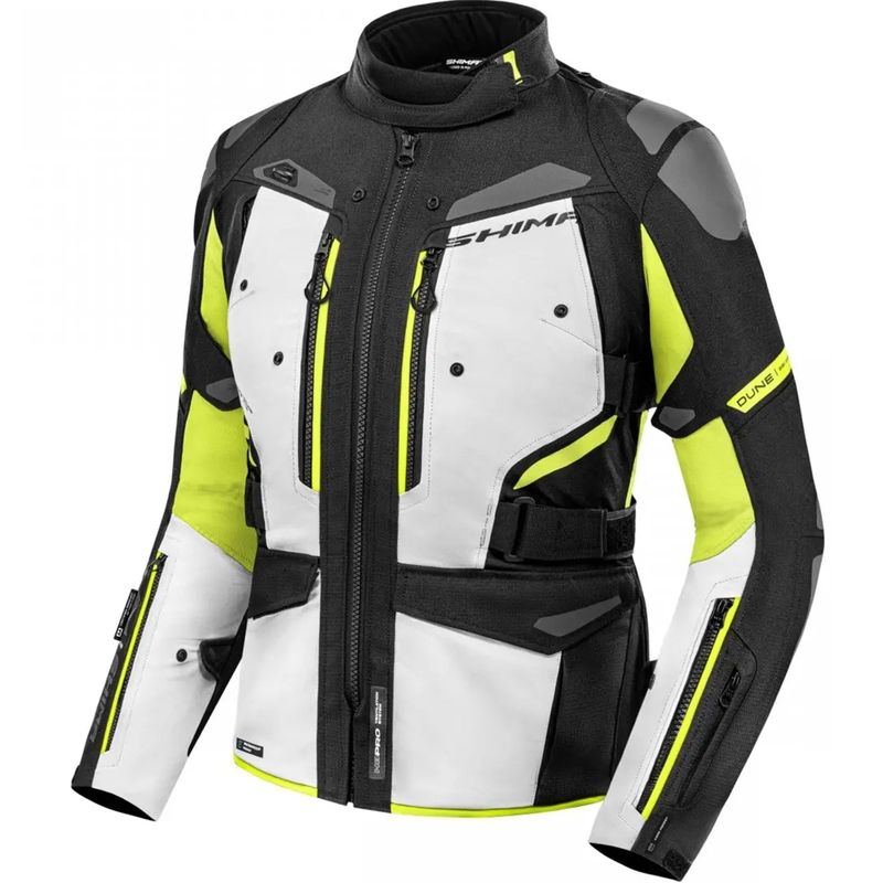 Ženska motoristična jakna Shima Dune fluo yellow