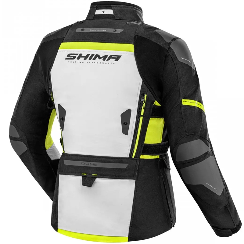 Ženska motoristična jakna Shima Dune fluo yellow