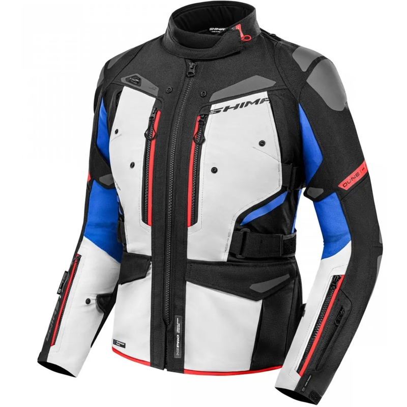 Ženska motoristična jakna Shima Dune modra