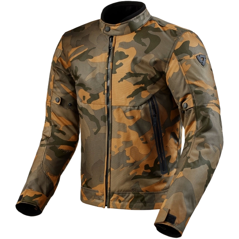 Revit Shade H2O camo-zelena motoristična jakna