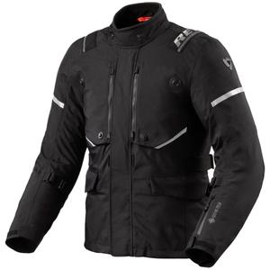 Revit Vertical GTX motoristična jakna črno-srebrna