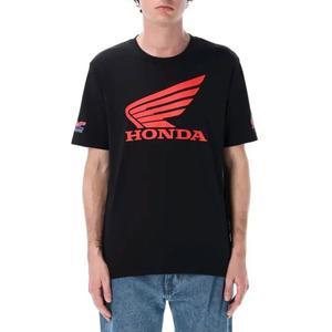 Črna majica Honda Wing