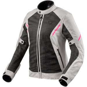 Ženska motoristična jakna Revit Torque 2 H2O Black-Grey
