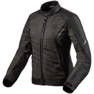 Ženska motoristična jakna Revit Torque 2 H2O black-anthracite