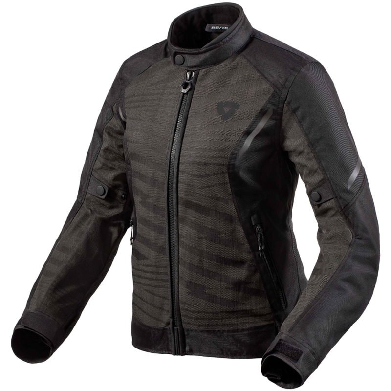 Ženska motoristična jakna Revit Torque 2 H2O black-anthracite