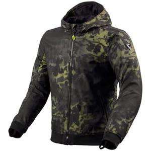 Revit Saros WB softshell jakna črno-temno zelena