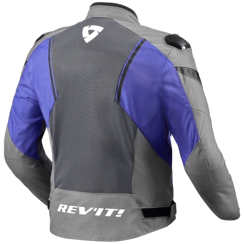 Revit Control Air H2O motoristična jakna sivo-modra