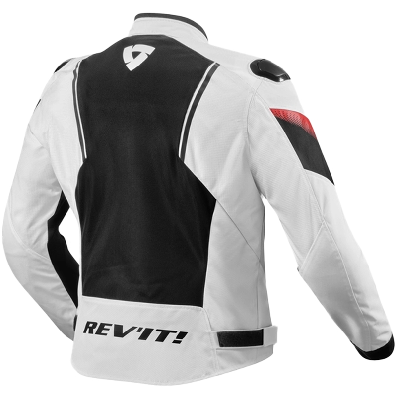 Revit Control Air H2O motoristična jakna belo-črna