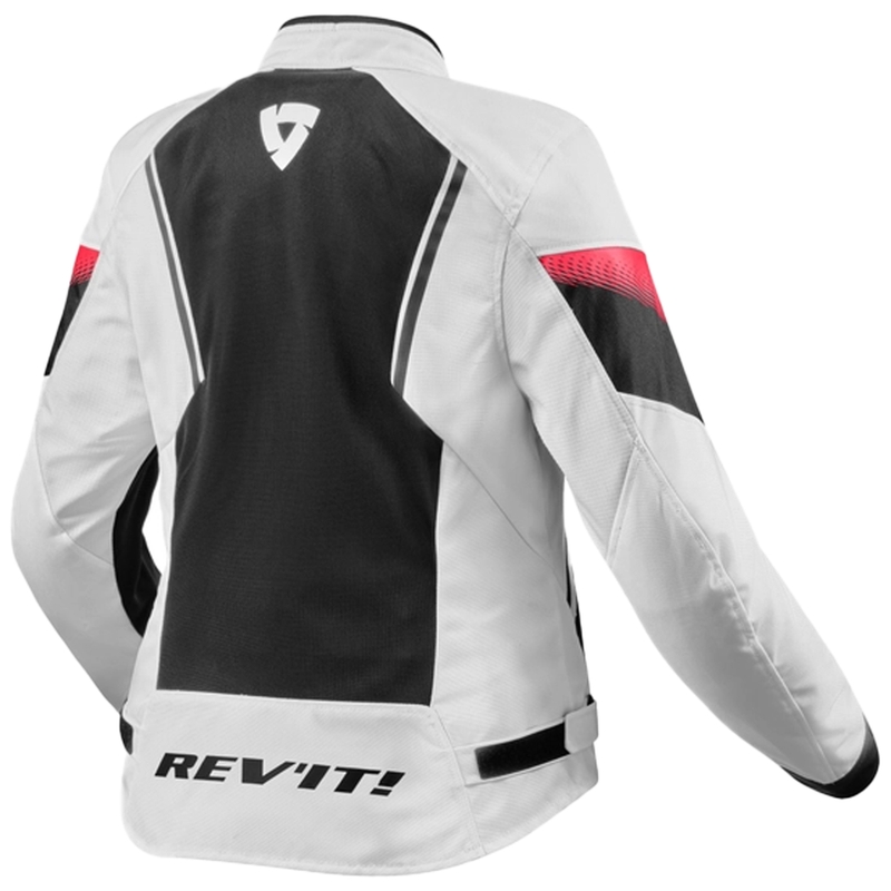 Ženska motoristična jakna Revit Control Air H2O White and Black