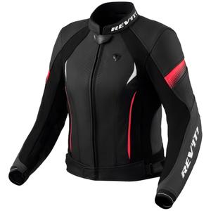 Ženska usnjena jakna Revit Xena 4 black-pink