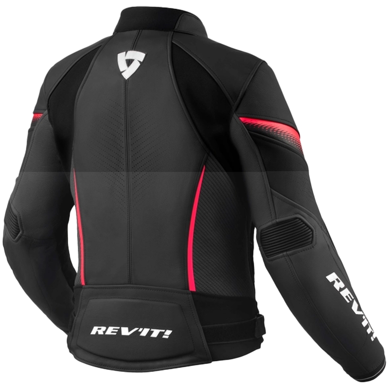 Ženska usnjena jakna Revit Xena 4 black-pink