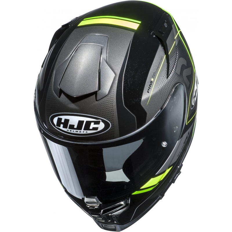 HJC RPHA 70 Coptic MC4H črno-sivo-fluo zelena integralna motoristična čelada razprodaja