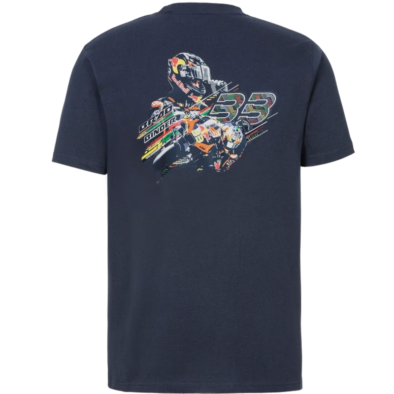 Temno modra majica KTM Brad Binder