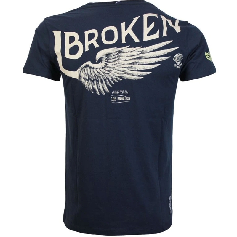 Majica Yakuza Premium Broken Legend - Finisher temno modra