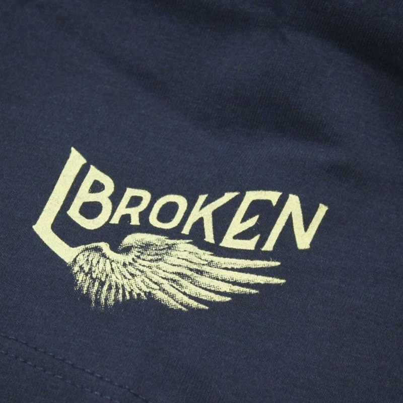 Majica Yakuza Premium Broken Legend - Finisher temno modra