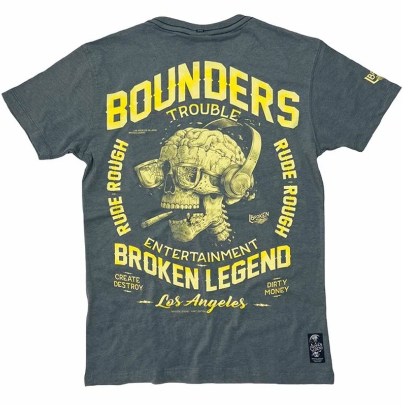 Majica Yakuza Premium Broken Legend - Bounders turkizna