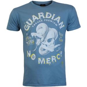 Majica Yakuza Premium Guardian No Mercy modra