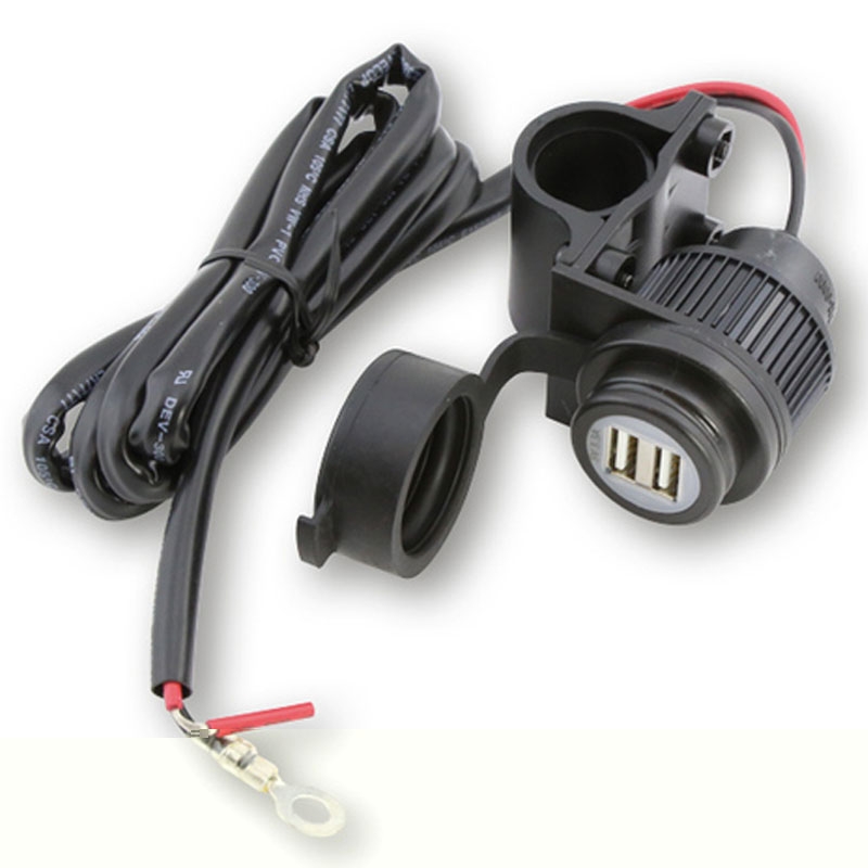 Highsider pametna 2-smerna USB vtičnica 12 V, 3,3 A, tudi za iPhone