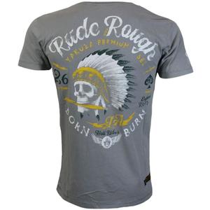 Majica Yakuza Premium Rude and Rough - Los Angeles siva