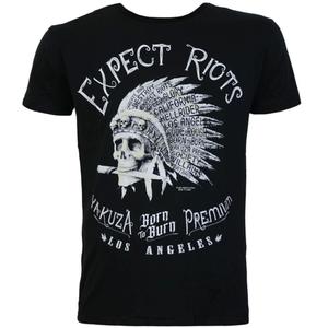 Majica Yakuza Premium Expect Riots - Los Angeles črna